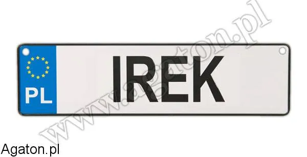 Tablica imienna - Irek