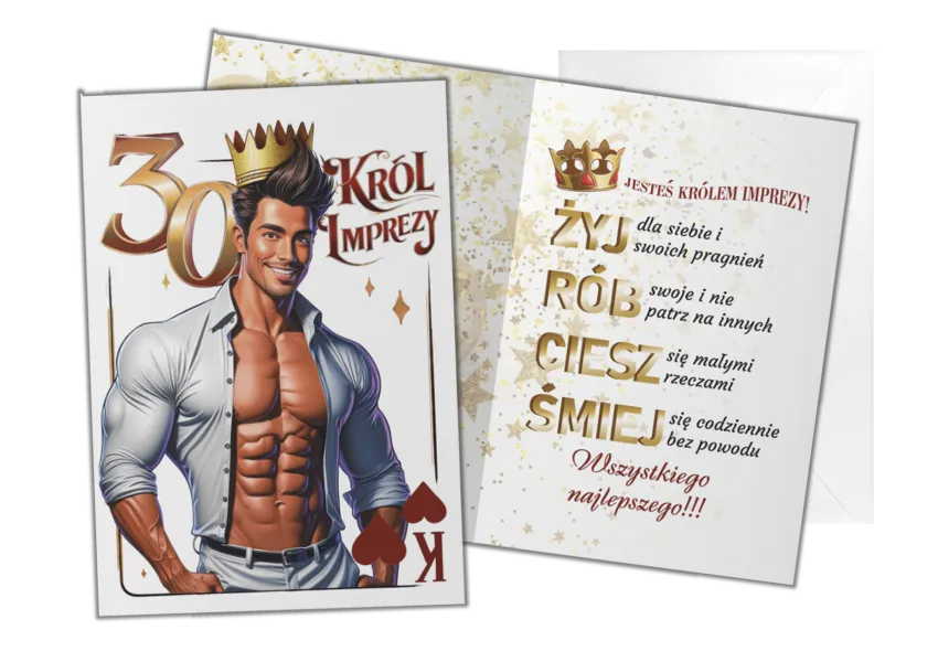 Karnet B6 - 30 Król Imprezy