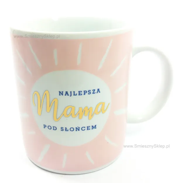 Kubek premium - Najlepsza Mama pod słońcem