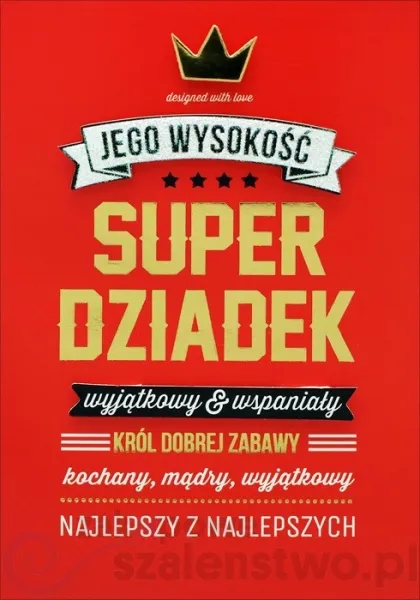 Karnet HM - Jego wysokość Super Dziadek