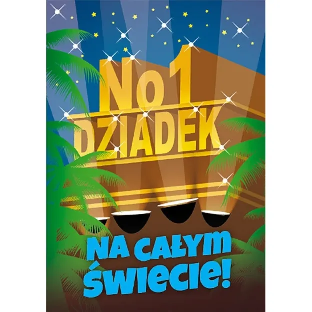 Karnet DK - No 1 Dziadek na całym świecie