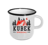 Kubek biwakowy, emaliowany - Kubek biwakowy - 2