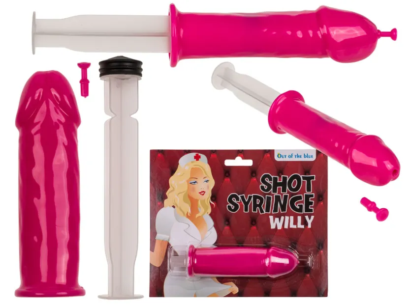 Strzykawka do strzelania - penis