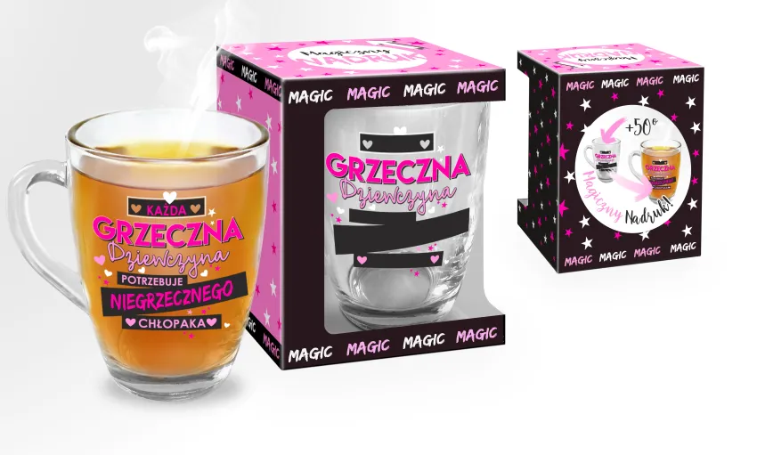 Magiczny kubek baryłka - Każda grzeczna dziewczyna potrzebyje niegrzecznego chłopca