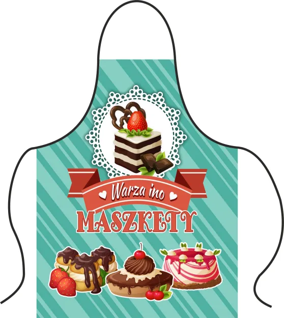 Fartuszek  - Warza ino maszkiety (gotuję tylko smakołyki)