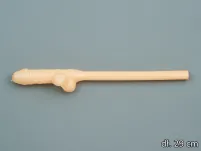 Mega słomka - penis 1szt - długość 29cm - 2