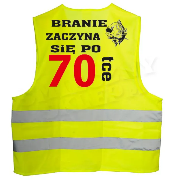 Żółta kamizelka - Branie zaczyna się po 70tce