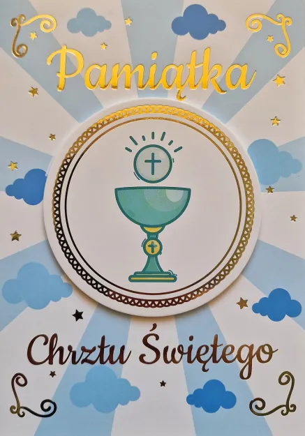 Karnet 3K - Pamiątka Chrztu Świętego