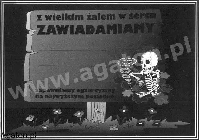 Nekrolog - zawiadomienie