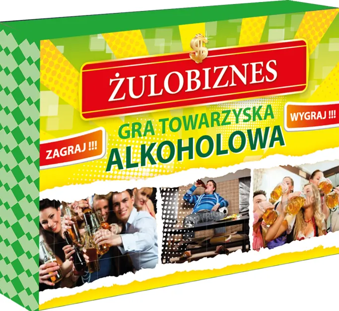 Żulobiznes - Towarzyska gra alkoholowa (uszkodzone opakowanie)