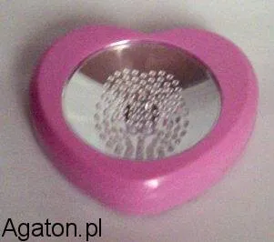 Podstawka podświetla w kształcie serca na kieliszki, figurki itp. 