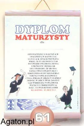 Dyplom - maturzysty