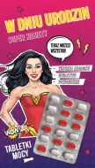 Karnet + tabletki - W dniu urodzin super Kobiety