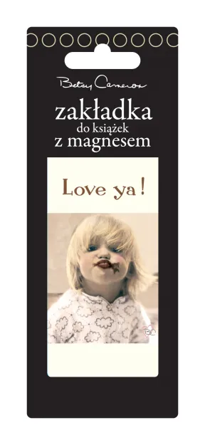 Zakładka magnetyczna do książki - Love ya!