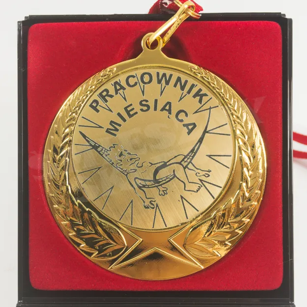 Medal w etui - Pracownik miesiąca