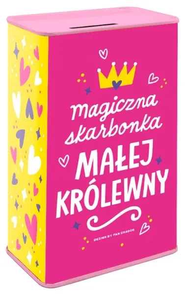 Skarbonka puszka Happy - Magiczna skarbonka małej królewny