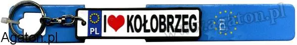 Brelok tablica - Kołobrzeg