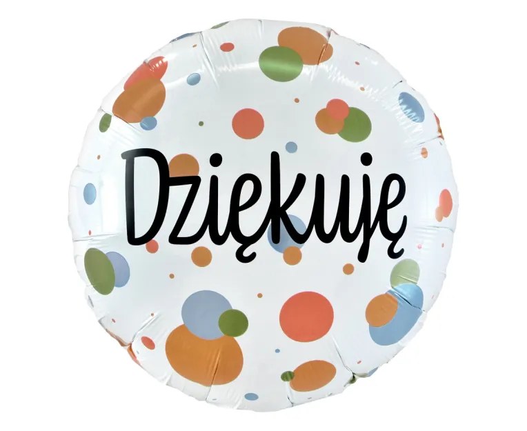Balon foliowy - Dziękuję