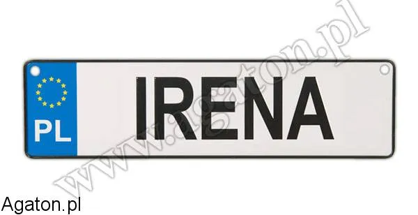 Tablica imienna - Irena