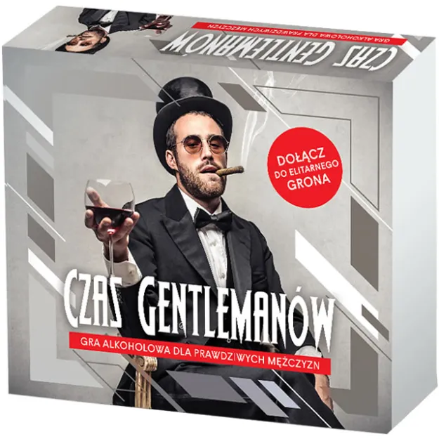 Gra alkoholowa - Czas Gentlemanów. Dla prawdziwych mężczyzn.