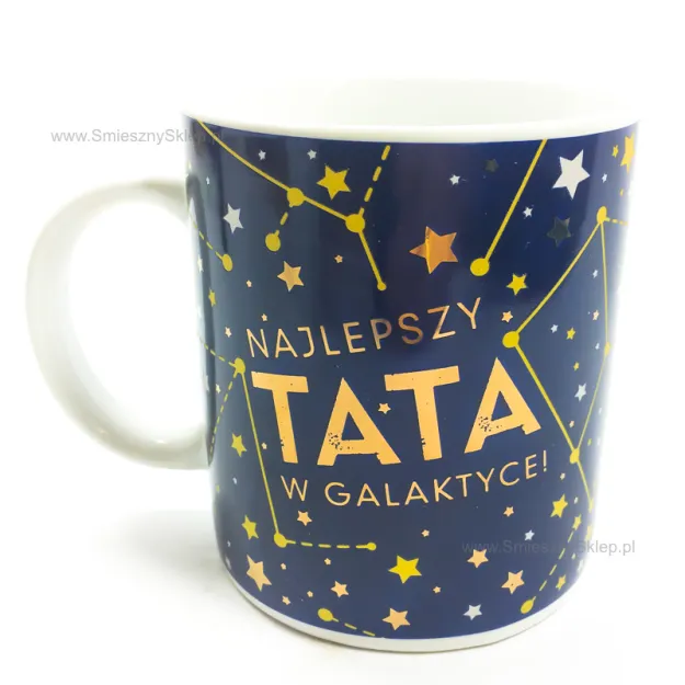 Kubek premium - Najlepszy Tata w galaktyce