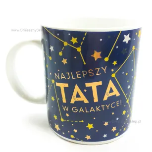 Kubek premium - Najlepszy Tata w galaktyce