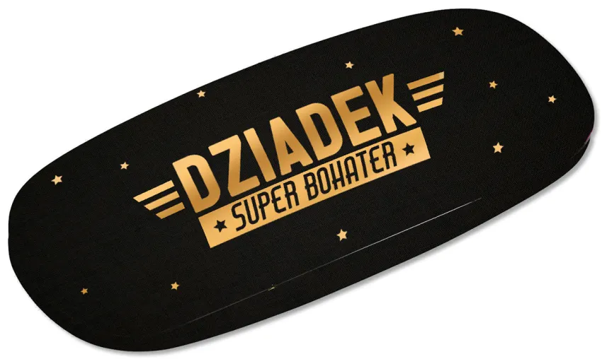 Etui na okulary - Dziadek super bohater