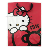 Torebka Hello Kitty - Na czerwonym tle.