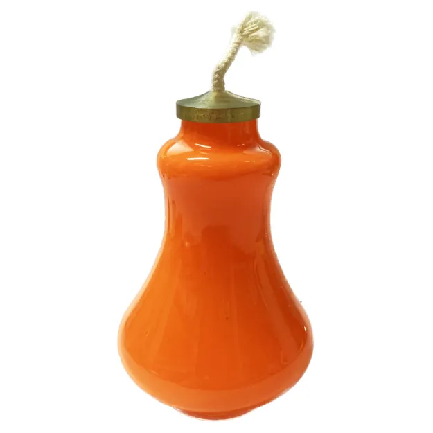 Szklana lampka oliwna