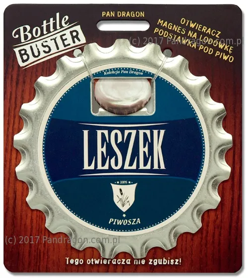 Otwieracz, podstawka, magnes 3w1 - Leszek