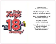Karnet + zawieszka - Dziś są Twoje 18 urodziny - 3