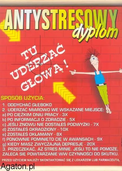 Dyplom - Antystresowy