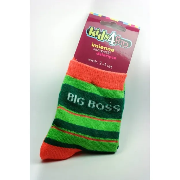 Skarpetki dziecięce Kukartka - Big Boss