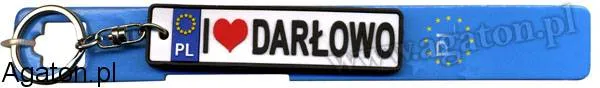 Brelok tablica - Darłowo