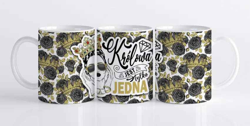 Kubek premium - Królowa jest tylko jedna