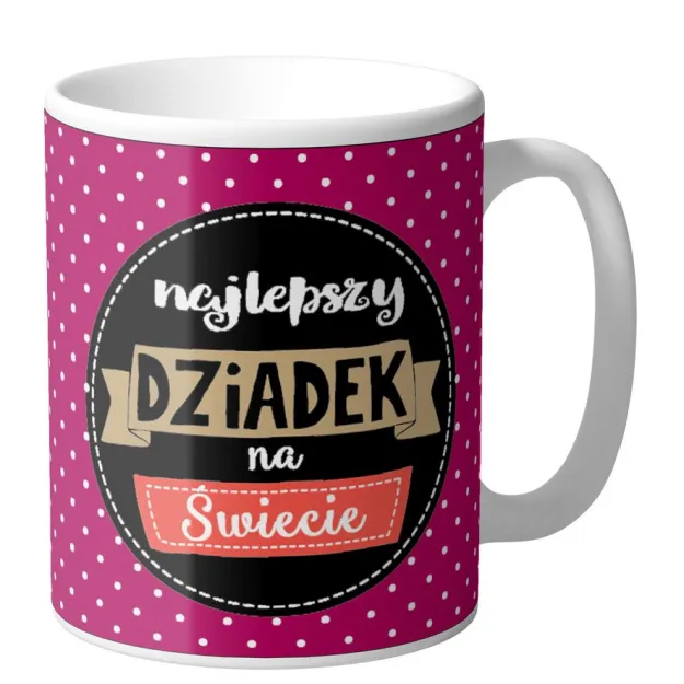 Kubek Kukartka - Najlepszy Dziadek na świecie