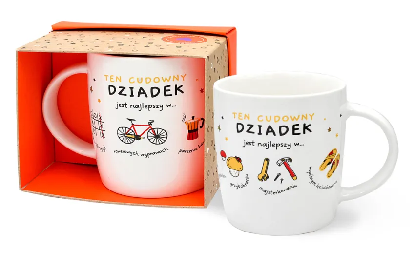 Kubek Top - Ten cudowny Dziadek jest najlepszy w ....