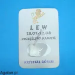 LEW - szczęśliwy kamień zodiaku - KRYSZTAŁ GÓRSKI - 3