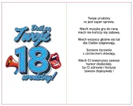Karnet + zawieszka - Dziś są Twoje 18 urodziny - 3