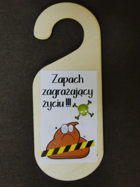 Zawieszka na drzwi - Zapach zagrażający życiu!!!