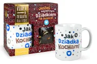 Kubek Kukartka z herbatą - Jak Dziadka kocham!