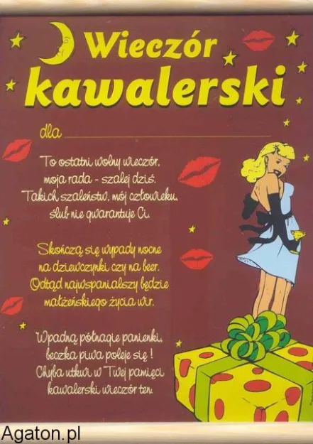 Dyplom - Wieczór kawalerski