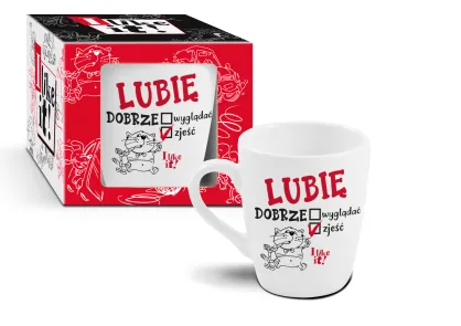 Kubek I like it! - Lubię dobrze zjeść