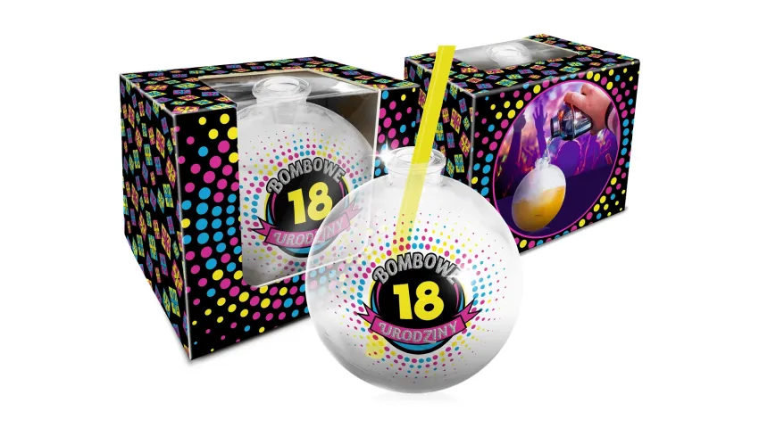Szklanka Bombka - 18 urodziny