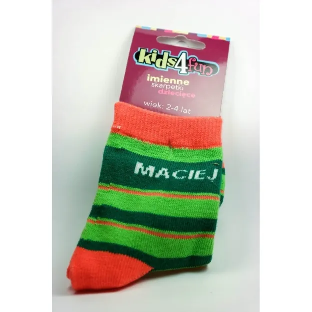 Skarpetki dziecięce Kukartka - Maciej