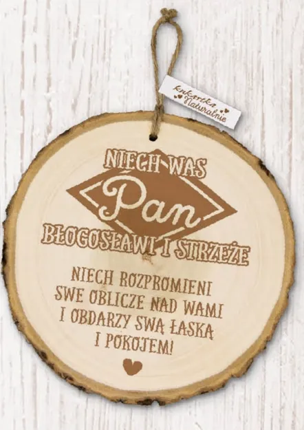 Eko sentencja - Niech Was Pan błogosławi i strzeże.