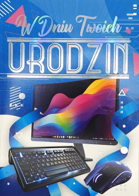 Karnet 3K - W dniu twoich urodzin
