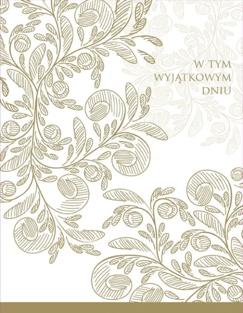 Torebka Kukartka M - W tym wyjątkowym dniu. Wzory kwiatowe