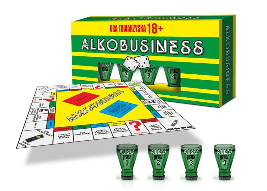 Gra towarzyska 18 + - Alkobusness
