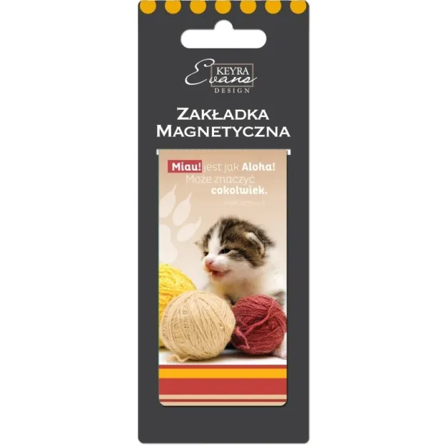 Zakładka magnetyczna do książki - Miau! Jest jak Aloha! Może znaczyć cokolwiek.